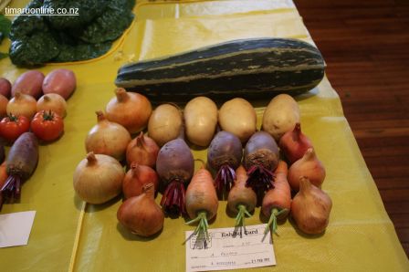 Albert Peattie's selection of vegetables