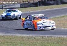 (42) Mike Baldwin from Timaru, in His Holden Commodore VK